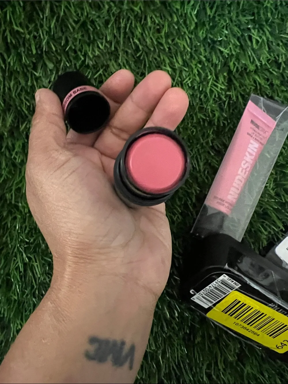 Nudestix bundle Blush Stick in Blossom Babe & lip butter